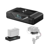 SMALLRIG Batterie de Base CB75, 73,8 Wh / 5 000 mAh, Autonomie Longue Durée avec Vis 1/4"-20, Double D-tap, Charge rapide USB-C 65 W, sortie 5 ports, portable pour appareil photo et trépieds - 4826