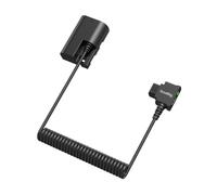 SMALLRIG Batterie factice D-TAP pour Canon avec écran Smart Display LP-E6P | Dtap Câble d'alimentation continue pour Canon EOS R6 Mark III/II, R5 Mark II, R5, R5C, R6, R7, 5D Mark II/IV, 60D, 70D, 80D
