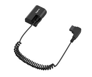 SMALLRIG Batterie Factice pour Canon LP-E6P, Batterie d'Appareil Photo D-Tap pour Canon EOS R5 Mark II, R6 Mark II R5, R5C, R6, R7, 5D Mark II, 5D Mark IV, 60D, 70D, 80D, 90D, XC10, XC15, 5DS, 5DSR