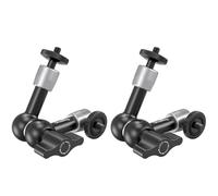 SMALLRIG Bras Magique 5,5 Pouces (Lot de 2), Support de Bras à Friction Réglable et Articulé avec Vis Filetée 1/4"-20, pour Configuration de Moniteur de Caméra/Eclairage LED - 5316