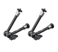 SMALLRIG Bras Magique 9,8 Pouces (Lot de 2), Support de Bras Articulé Réglable avec Vis Filetée 1/4"-20, pour Configuration de Moniteur de Caméra/Eclairage LED - 5317