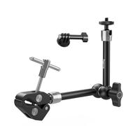 SMALLRIG Bras Magique Super Pince pour Caméras d'action - 5605 | Vis 6,35 mm pour écran et éclairage LED. Compatible GoPro Hero 13/12/11, DJI Osmo Action 5 Pro/4/3, Insta360 Ace Pro 2.