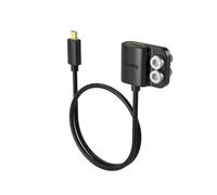 SMALLRIG Câble de données ultra-fin Micro pour HDMI vers HDMI standard 4K 60 Hz avec deux vis 1/4"-20 pour cage d'appareil photo L-Bracket, pour Sony A7R IV A7III pour Fujifilm X-T3 - 6125