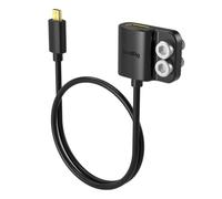 SMALLRIG Câble Micro pour HDMI 4K 60Hz Vis 1/4"-20 6125 | Câble ultra-fin Micro pour HDMI vers pour HDMI 4K 60Hz. 2 vis 1/4"-20 pour cage. pour Sony, pour Fujifilm X-T3.