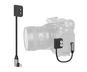 SMALLRIG Câble USB-C Mâle vers Femelle [20 Gbit/s, 240 W], avec Vis 1/4''-20 pour Cage de Caméra, Plaque de Montage en L, Câble USB 3.2 Gen 2x2 pour Transfert de Données Rapide et Alimentation - 5595