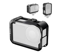 SMALLRIG Cage Action 6 pour DJI Osmo Action 6 avec Interfaces d'extension, Griffe Porte-Accessoires, Filetage 1/4"-20, Système de Fixation Rapide, Cage en Aluminium- 5888