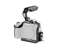 SMALLRIG Cage de Protection Polyvalente pour Panasonic S1R II/S1 II/S1 IIE, avec Poignée Supérieure et Serre-câble, Plaque de Fixation Rapide Intégrée pour Arca-Swiss - 5503