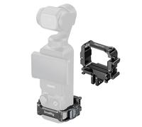 SMALLRIG Cage d'Extension pour DJI Osmo Pocket 4P/4/3-5607 | Adaptateur Réversible. 1/4"-20, Griffe, Support à 2 Broches. Accès Complet. Compatible Boîtier d'Origine.