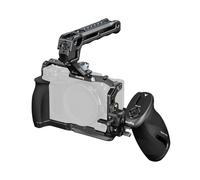 SMALLRIG Cage Kit pour Nikon ZR - 5468 | Rail NATO rotatif, poignée latérale/supérieure pour Arri, serre-câble HDMI, griffe intégrée, plaque QR pour Arca.