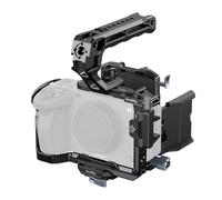 SMALLRIG Cage Kit pour Sony FX3/FX30 V-Mount - 5823 | Plaque de montage batterie V-Mount, protection d'écran LCD, poignée supérieure, serre-câble HDMI, rail NATO.