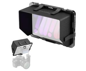 SMALLRIG Cage Métallique pour iPad Mini 6 / A17 Pro, Adaptateur de Montage pour trépied pour iPad avec Trous 1/4"-20, 3/8"-16, Pince pour Tablette 8,3" avec Pare-Soleil - MD5058