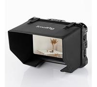 SMALLRIG Cage Moniteur pour Atomos Shinobi 7 Rail NATO - 3456 | Avec serre-câble et pare-soleil.