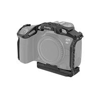 SMALLRIG Cage pour Canon R5/R6/R5 C - 3233B | Plaque de dégagement rapide intégrée pour Arca standard