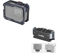SMALLRIG Cage pour GoPro Hero12/11/10/9 Noir 3084C+Support Magnétique à Dégagement Rapide pour GoPro Hero 13 5437