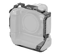 SMALLRIG Cage R5 Mark II pour Canon, Poignée BG-R20, Plaque Arca - 5623 | Cage complète à verrouillage 3 points. Griffe porte-accessoires. Plaque QR pour Arca pour trépied.