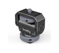SmallRig Camera Monitor Mount Lite with Cold Shoe, Swivel 360 and Tilt 180 Holder for Field Monitor, LED, Flash and Video Shooting Accessories, Max Lo