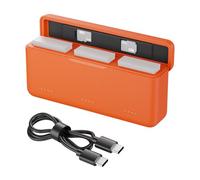 SMALLRIG Chargeur de Batterie pour DJI Action 6, Action 5 Pro et Osmo 360 : Charge Rapide 4 h, Chargeur 3 canaux avec 2 emplacements pour Cartes TF, léger et Compatible avec Les Accessoires