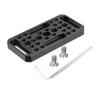 Smallrig Cheese Plate Cheese Plate Camera Alliage D'aluminium Noir Alliage D'aluminium Commutation Vidéo Fromage Expansion Plate Camera Easy Plate for Camera