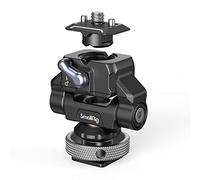 SMALLRIG Cold Shoe Monitor Mount à Dégagement Rapide, Mini Support de Moniteur HawkLock, Monitor Support QR Réglable Pivotant et Inclinable - 3514