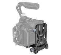 SMALLRIG Plaque de Batterie V-Mount, Plaque de Montage de Batterie V Lock avec Double Plaque de dégagement Rapide pour Arca-Swiss, Plaque de Batterie compacte et Pliable en Forme de L pour Appareil