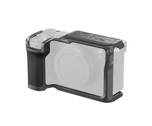 SMALLRIG Coque de Protection pour Sony Alpha 7C II / 7CR (Gris Tantale) | Coque de Protection Légère Intégrale, avec Poignée Ergonomique, Capuchon de Griffe en Carbone et Rembourrage en Silicone