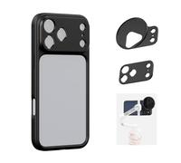 SMALLRIG Coque FilMov pour iPhone 17 Pro Max, Filtre 67 mm - 5793 | Dos Creux avec Plaque arrière. Adaptateur de Filtre 67 mm. pour Smartphone, pour DJI, pour Insta360. Couleur Noir.