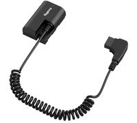SMALLRIG D-Tap vers LP-E6NH Batterie Factice, Câble d'alimentation Spiralé pour Canon R7, R6, R5, R, 6D Mark II, 5D Mark IV, 5D Mark III, 5DS, 5DS R, 5D Mark II, 80D, 90D, 6D, 7D, 7D Mark II - 4252