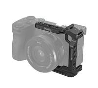 SMALLRIG Demi-Cage pour Sony Alpha 6700/6600/6500/6400-4337 | Cage vidéo. Cold shoe, trous filetés 1/4"-20 et 3/8"-16, plaque Arca intégrée. Pour Sony Alpha 6700/6600/6500/6400.