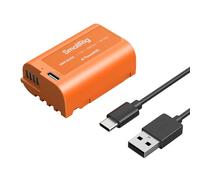 SMALLRIG DMW-BLK22 Batterie 2520 mAh USB-C pour Panasonic - 4979 | Pour Panasonic LUMIX S5 II, GH7, GH6, S9, S9 II, S5 IIX. Charge Complète 2,5 h. Couleur Orange.