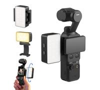 SMALLRIG Éclairage Vidéo LED Bicolore pour DJI Osmo Pocket 4/3, Mini-Eclairage Vidéo avec Batterie 650 mAh, Température de Couleur Réglable de 2700 K à 6500 K, Orientation à 360°- 5733