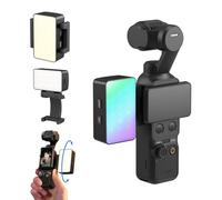 SMALLRIG Éclairage vidéo LED RGBWW pour DJI Osmo Pocket 4P/4/3-5745 | avec Batterie 650 mAh CCT et RGB 2700K-6500K,Orientation 360°, Idéal pour Les Selfies, Vlogs, Créateurs de Contenu