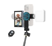 SmallRig Écran de moniteur à selfie pour iPhone et Huawei S24/S25, avec support magnétique et télécommande sans fil, synchronisation de l'appareil photo arrière