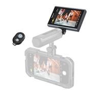 SMALLRIG Écran de Surveillance pour Téléphone avec Contrôle sans Fil, Enregistrement sans Fil 1080p, Moniteur Vidéo avec Support pour Griffe Froide pour iPhone17/16/15/14/13/12- 4850B