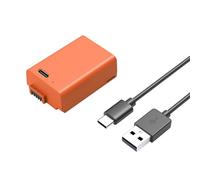 SMALLRIG EN-EL25 Batterie d'Appareil Photo 1250 mAh pour Nikon Z30/Z50/Z50 II/Zfc, USB-C 1,75 H Batterie d'Appareil Photo Rechargeable à Charge Rapide, pour Nikon Chargeur MH-32, Orange - 4967