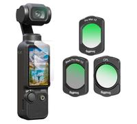SMALLRIG Ensemble de Filtres Magnétiques pour DJI Osmo Pocket 3, Diffusion Noire, Diffusion Blanche, Filtre Multicouche CPL et Protecteur d'Ecran - 4775
