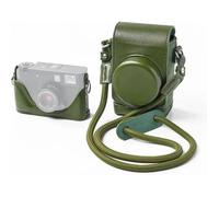 SMALLRIG Étui Cuir Vert pour Fujifilm X Half, Sac Rétro avec Poche Carte et Bandoulière - 5220.
