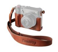 SMALLRIG Étui en Cuir pour Fujifilm GFX100RF - 5268 | Repose-pouce noir. Bandoulière et capuchon de déclencheur concave. Confortable et protecteur. Finition marron.
