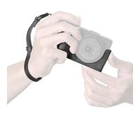 SMALLRIG Étui en Cuir Véritable Série GR IV/GR III, Compatible avec RICOH GR IV/GR III/GR IIIx/GR III HDF/GR IIIx HDF, Format Demi-Boîtier Vintage, avec Bandoulière, Noir - 5676