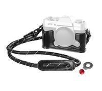SMALLRIG Étui X-T30 III Demi-Cuir avec Bandoulière pour FUJIFILM X-T30 / X-T30 II/X-T30 III, Etui pour Appareil Photo avec Cadre en Aluminium et Capuchon de Déclencheur, Noir - 5669