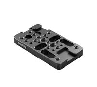 SMALLRIG Extension Cheese Plate, Trou 3/8"-16 pour Arri - 4887 | Plaque de montage multifonctionnelle. Trous filetés. Supports griffe froide. Pour appareil photo DSLR.