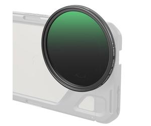 SMALLRIG Filtre VND Magnétique 67 mm, ND64-ND400-5169 | 6-9 Arrêts. ND Réglable pour iPhone 16, pour S24 Ultra, pour Vivo X100. Verre Optique HD. Adaptateur Fileté.