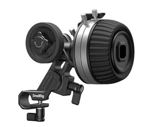SMALLRIG Follow Focus F50 4745 Levier d'amortissement dynamique en continu et arrêts A/B avec tige de serrage 15 mm pour appareil photo reflex numérique Sony FE/FE C et Canon
