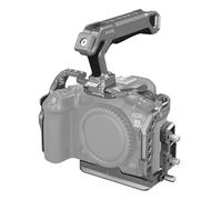 SMALLRIG HawkLock Cage Kit pour Canon R5 Mark II - 5029B | Poignée supérieure et serre-câble pour HDMI/USB-C. Plusieurs points de montage. Gris Titane.