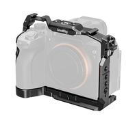 SMALLRIG HawkLock Cage pour Sony Alpha 7 V - 6024 | Plaque QR pour rails Arca et NATO, support QD, griffe porte-accessoires. pour DJI RS. Aussi pour Sony Alpha 7R V/7 IV.