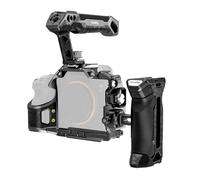 SMALLRIG Kit Avancé Cage « Rhinocéros » pour Sony Alpha 7 V/A7R V/A7 IV/A7S III/A7R IV, Comprend Poignée Supérieure/Poignée Latérale/Serre-Câble pour HDMI - 6031
