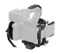 SMALLRIG Kit Cage d'alimentation Portable pour Canon C50 avec Extension de Poignée XLR, Plaque de Batterie à Monture V, avec Plaque de Dégagement Rapide Intégrée pour Arca Trépied - 5658