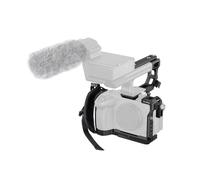 SMALLRIG Kit Cage HawkLock pour Sony FX5, Poignée XLR et Dragonne - 6777 | Design modulaire avec plaque supérieure amovible, extension Poignée XLR fermée, trous 1/4"-20 et 3/8"-16