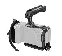 SMALLRIG Kit Cage pour Canon C50 avec Poignée Supérieure, Dragonne, Kit de Prise de Vue à Main Levée avec Serre-Câble HDMI et Plaque de Fixation Rapide Intégrée pour Stabilisateurs et Trépieds - 5809
