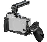 SMALLRIG Kit Cage pour Nikon ZR, Cage complète avec Rail NATO Rotatif, poignée latérale, poignée supérieure pour Arri et Serre-câble HDMI, Griffe intégrée et Plateau Rapide pour Arca - 5468