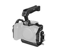 SMALLRIG Kit Cage R6 Mark III HawkLock pour Canon R6 Mark III / R6 Mark II, avec Poignée Supérieure HawkLock, Serre-Câble pour HDMI et Plaque de dégagement Rapide intégrée pour Arca - 5957